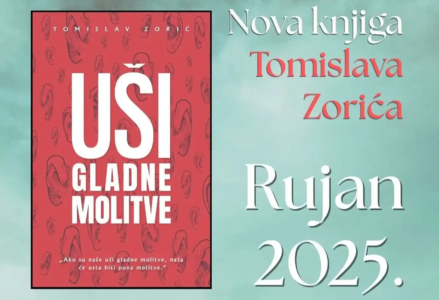 Promocija knjige Uši gladne molitve